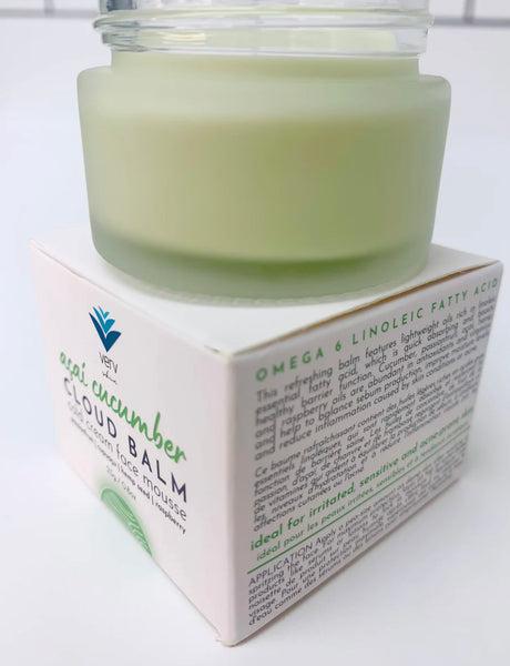 Verv Skin Acai Cucumber Cloud Balm | Cold Cream Face Mousse