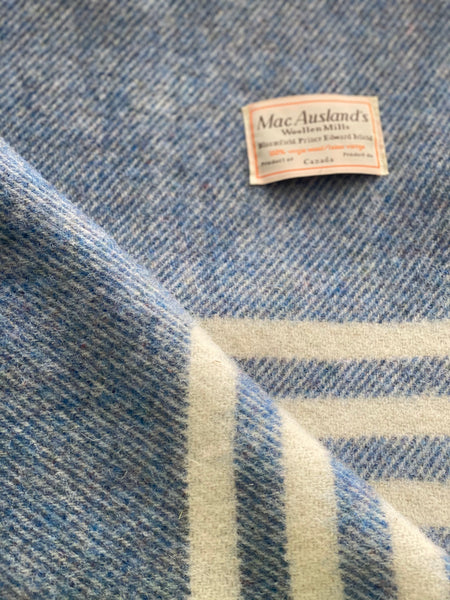 MacAusland's Lap Blanket - Heather Blue